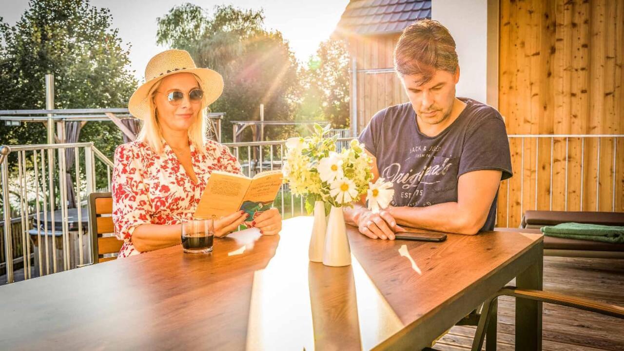 Urlaub Am Regen - Ferienhof Dirnberger Nittenau Extérieur photo